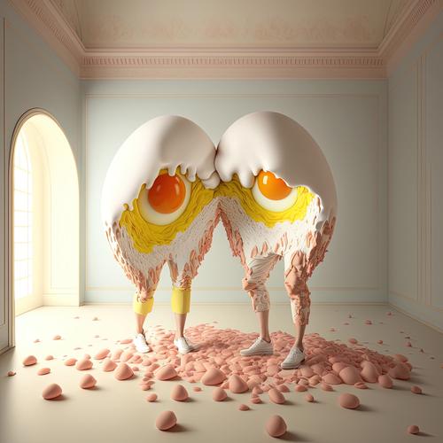 看展览|当人工智能遇到摄影,ai技术生成的美食作品